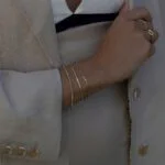 Snake Armband aus 585er Gold mit geschmeidigem, flexiblen Design – luxuriöse Eleganz für jeden Anlass.