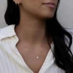 Halo Kette aus 585er Gold mit funkelndem Zirkonia-Halo – luxuriöses Schmuckstück für zeitlose Eleganz.