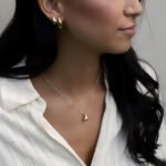 Drop Kette aus 585er Gold mit edlem Tropfen-Anhänger & funkelndem Zirkonia – zeitlose Eleganz für stilbewusste Looks.