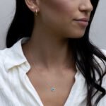 Halo Evil Eye Kette aus 585er Gold mit schützendem Nazar-Anhänger & funkelndem Zirkonia – stilvolle Eleganz mit spiritueller Bedeutung.