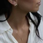 Eye Halskette Weiß aus 585er Gold mit schützendem Nazar-Anhänger & funkelndem Zirkonia – stilvolle Eleganz mit spiritueller Bedeutung.