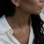 Eye Halskette Weiß aus 585er Gold mit schützendem Nazar-Anhänger & funkelndem Zirkonia – stilvolle Eleganz mit spiritueller Bedeutung.