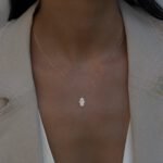 Hand der Fatima Halskette aus 585er Gold mit schützendem Hamsa-Hand Anhänger & funkelndem Zirkonia – stilvolles Schmuckstück für spirituelle Energie.