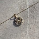 Zodiac Sternzeichen-Anhänger Steinbock aus 585er Gold mit feinem Sternbild & Zirkonia – ein edles Symbol für Ehrgeiz & Beständigkeit.