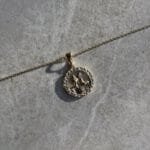 Zodiac Sternzeichen-Anhänger Zwillinge aus 585er Gold mit filigranem Sternbild & Zirkonia – ein elegantes Symbol für Offenheit & Kreativität.