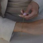 Türkis Orbs Armband aus 585er Gold mit schützendem Türkis & funkelndem Zirkonia – stilvolles Schmuckstück für positive Energie & Eleganz.