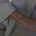 Herz-Orbs Armband aus 585er Gold mit funkelnden Zirkonia-Herzen – stilvoller Schmuck für Liebe & Eleganz.