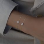 Halo Princess Armband aus 585er Gold mit funkelndem Prinzessinnen-Zirkonia & Halo-Fassung – königliche Eleganz für besondere Momente.