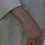 Evil Eye Charm Armband aus 585er Gold mit Schutzsymbol & Zirkonia – stilvolles Glücksarmband für Schutz & Eleganz.