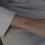 Rubin Armband aus 585er Gold mit strahlenden Rubinen – stilvolle Eleganz für besondere Momente.