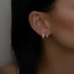Luna Runde Creolen aus 585er Gold – elegante, zeitlose Creolen für vielseitige Looks.