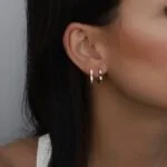 Herz-Creolen aus 585er Gold – romantische Ohrringe mit Herz-Design für feminine Eleganz & luxuriösen Glanz.