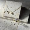 Funkelndes Solitär Goldset aus 585er Gold mit Solitär-Anhänger & Ring – ein edles Schmuckset für zeitlose Schönheit & Eleganz.