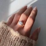 Majestic Vintage Ring Diamantweiß aus 585er Gold mit diamantweißem Zirkonia – edles Schmuckstück mit luxuriösem Vintage-Design für stilvolle Eleganz.