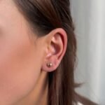 Klassische Herz Ohrstecker – 585er Gold mit filigranem Herz-Design für einen stilvollen & romantischen Look.