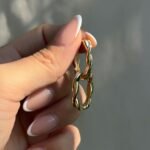 Gedrehte Pilgrim Twist Creolen aus 585er Gold – elegante, zeitlose Ohrringe