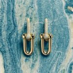 Link Earrings Gliederohrringe – 585er Goldohrringe im Kettendesign für trendige Styles mit Struktur und Eleganz.