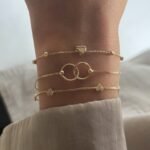 Verbundenheit Armband aus 585er Gold – elegantes Schmuckstück, das Liebe, Freundschaft & Einheit symbolisiert.